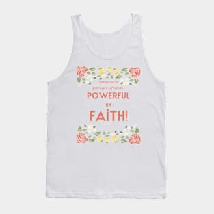 POWERFUL BY FAITH Tank Top